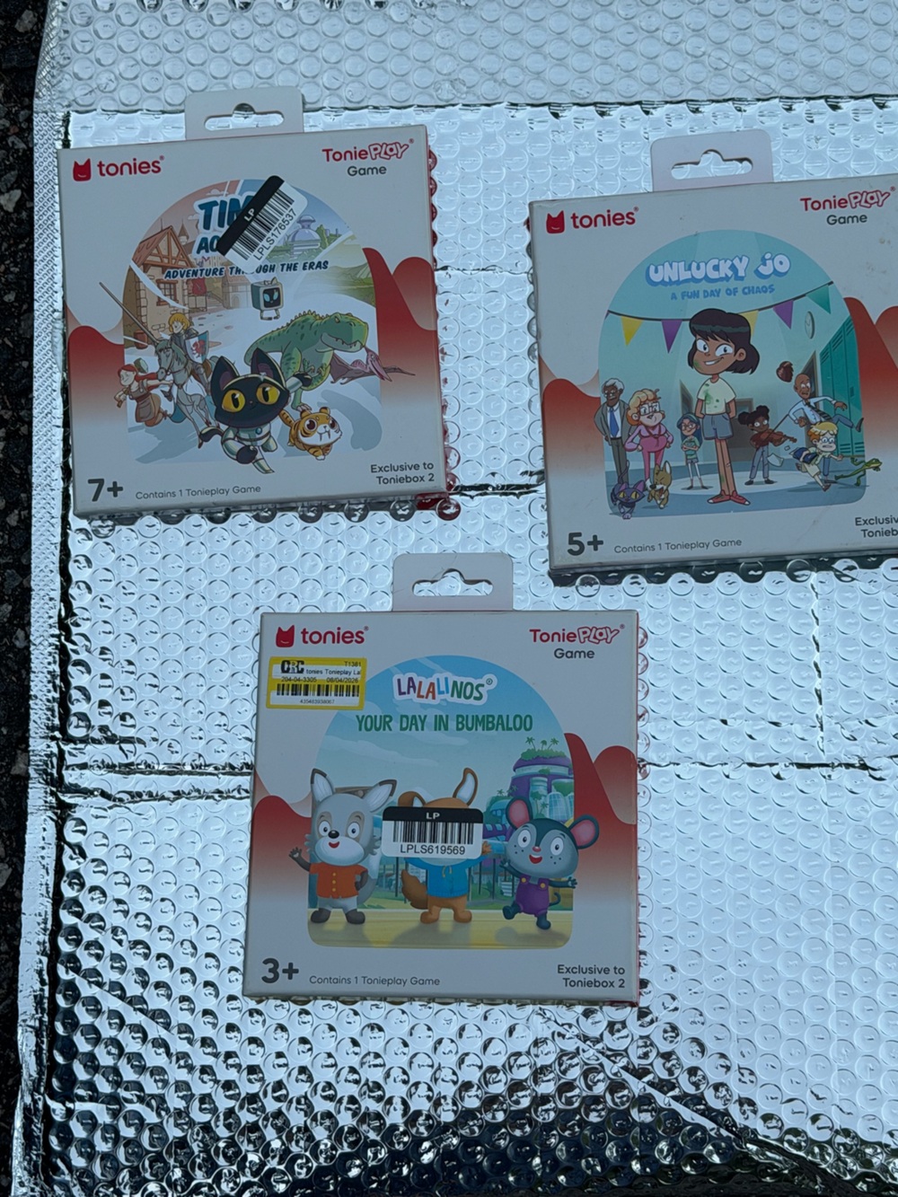Tonies Llalun's Your Day in Bumbaloo Kids Trading Card Toy - White